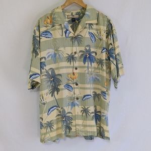 Tommy Bahama 100% Silk Hawaiian Relax Fit Shirt